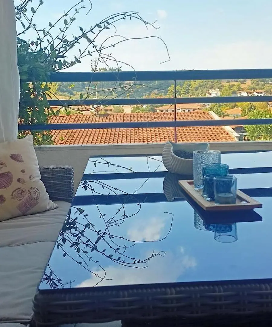 Siviri Sea & Forest-Cozy Apartment With Garden & Nature Views ギリシャ
