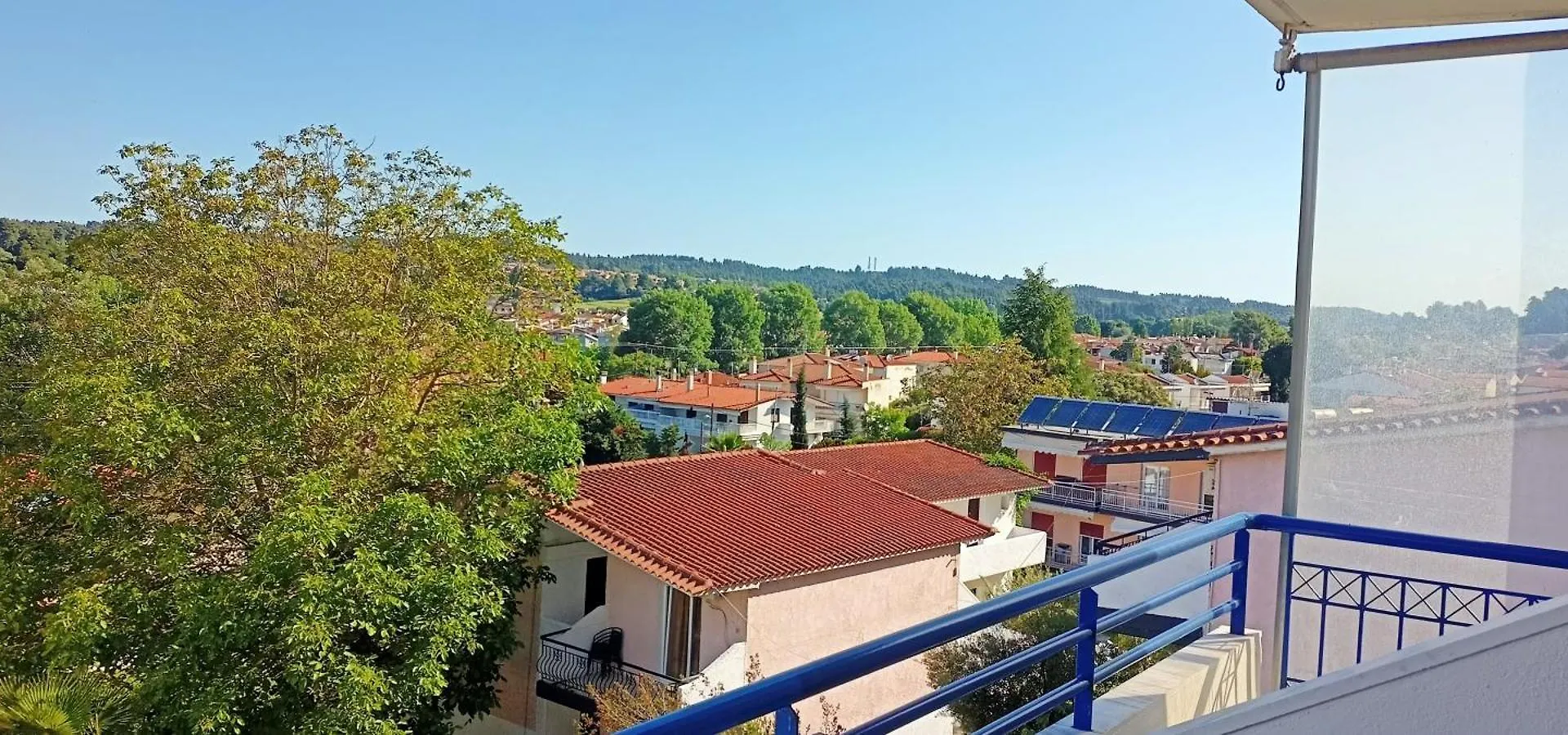 別荘 Siviri Sea & Forest-Cozy Apartment With Garden & Nature Views