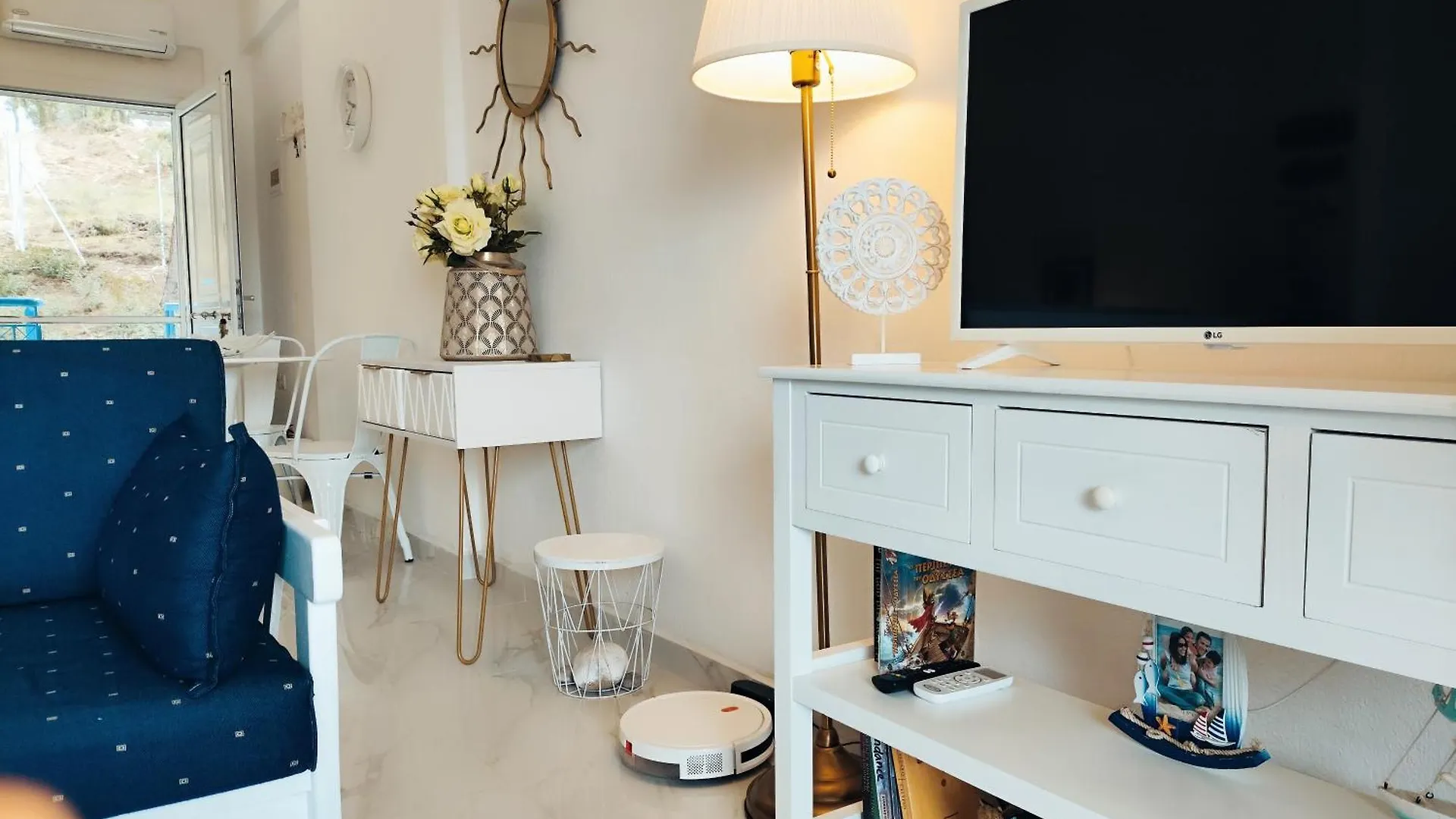 Siviri Sea & Forest-Cozy Apartment With Garden & Nature Views 別荘