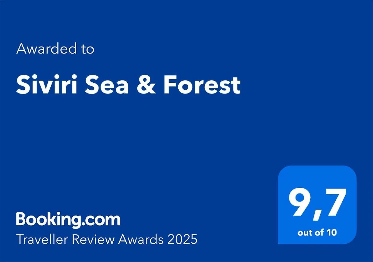 Siviri Sea & Forest-Cozy Apartment With Garden & Nature Views 0*,  ギリシャ